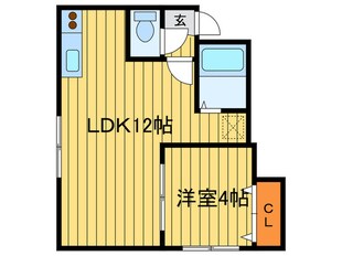 ア－クコ－ト美園Ⅱの物件間取画像